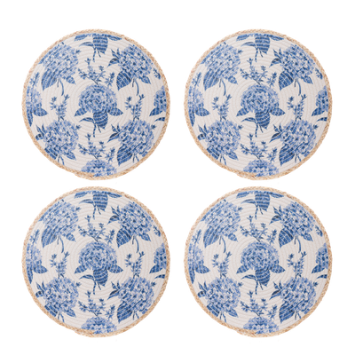 Hydrangea Round Placemat Set of 4