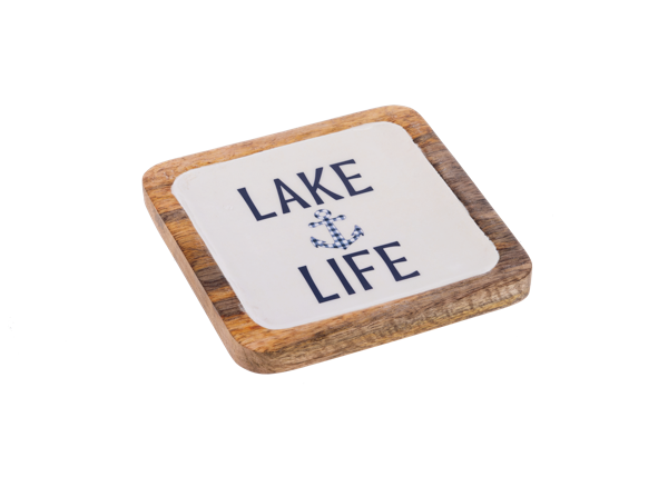 Lake Square Serving Tray, Size: Small