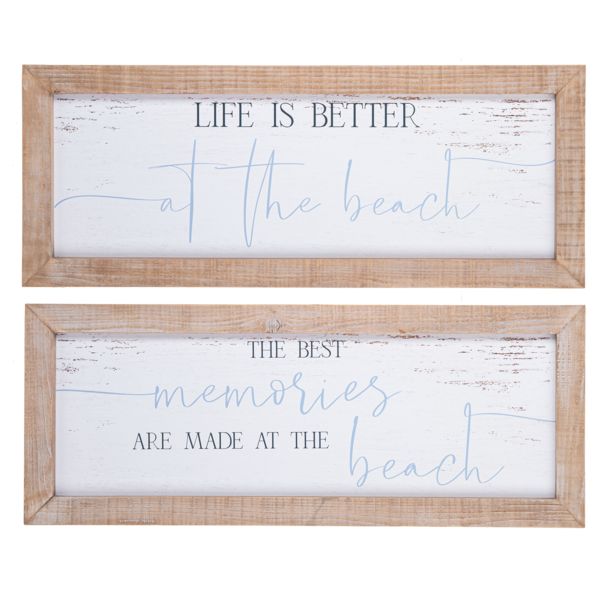 Beach Framed Sign