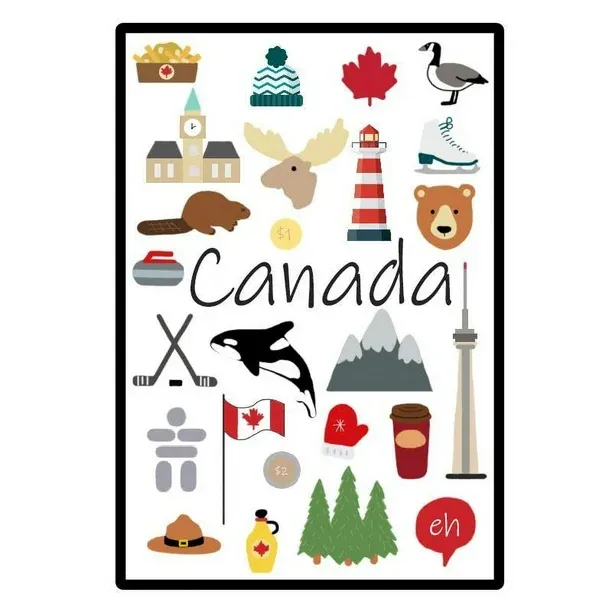 Canada Tea Towel