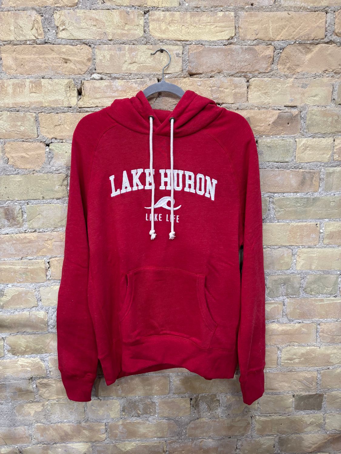 Heritage Hoodie Lake Huron Arch Heather Red