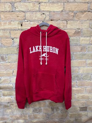 Heritage Hoodie Lake Huron Arch Heather Red