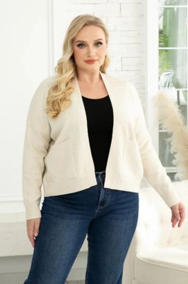 Madeleine&#39;s Cardigan Vanilla