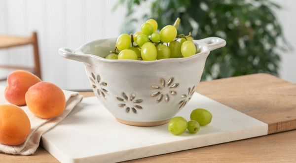 Flower Berry Bowl Cream