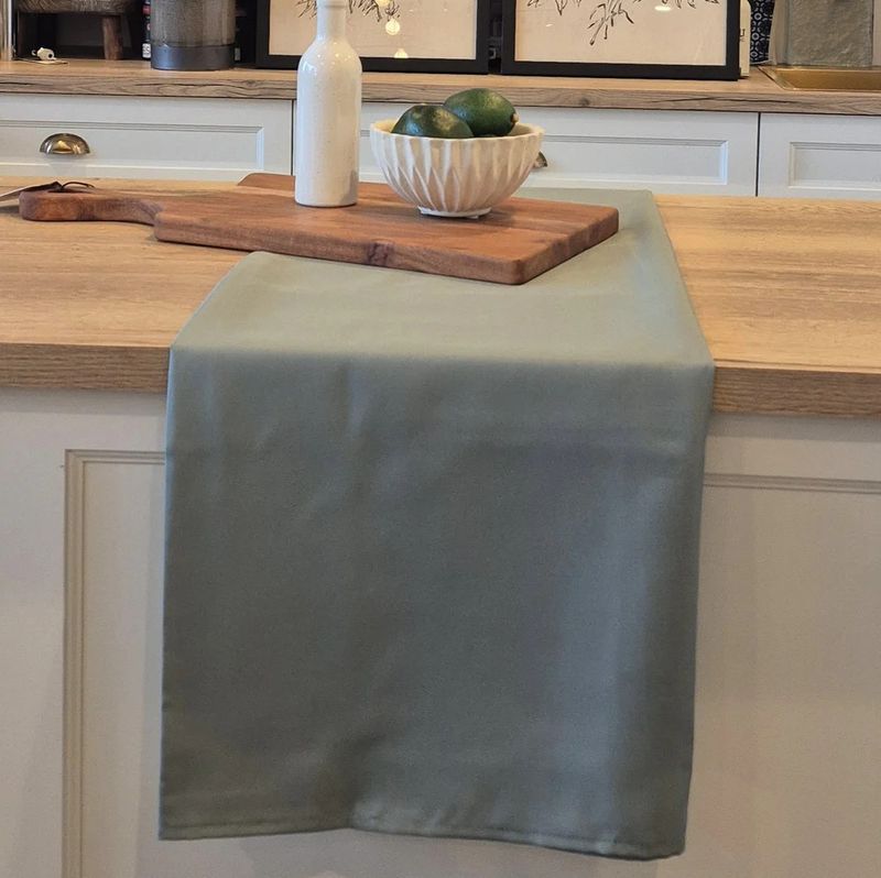 Bok Choy Eucalyptus Green Tablecloth