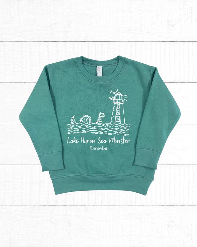 Lake Huron Sea Monster Crew Toddler