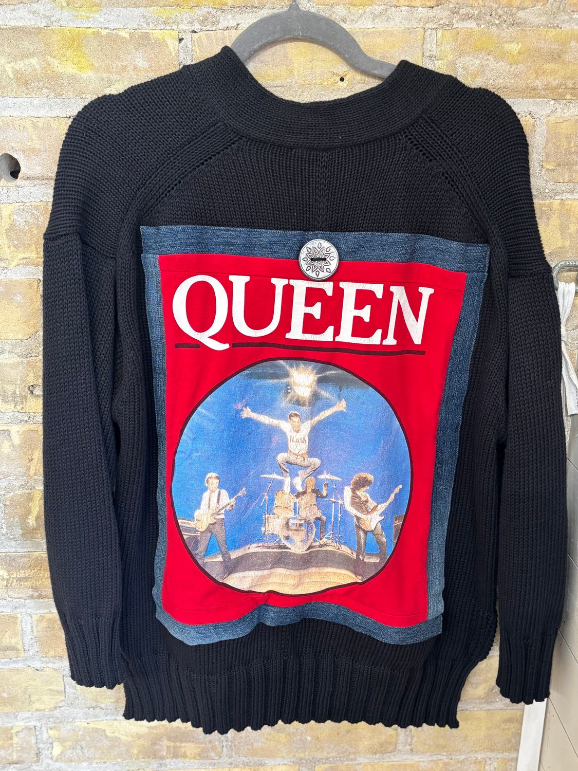 Rockstar Cardigan Black, Style: Queen