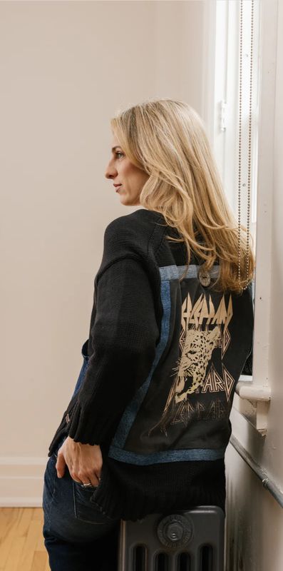 Rockstar Cardigan Black