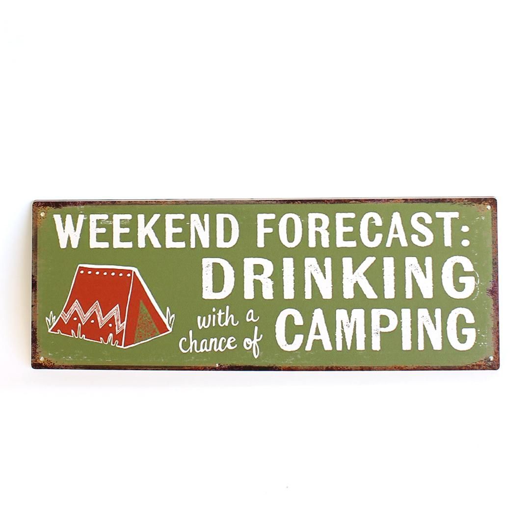 Weekend Forecast Sign