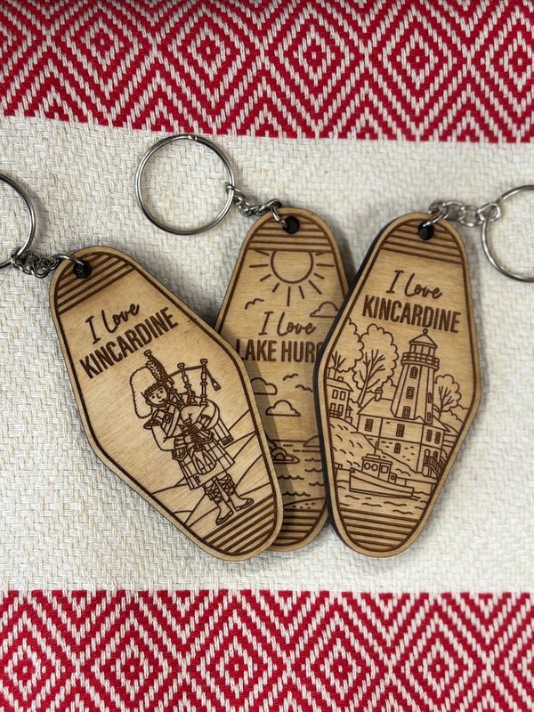 Wood Keychain