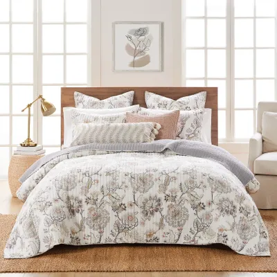 Ophelia Blush Quilt &amp; Shams