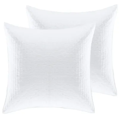 Cross-Stitch Euro Sham Set of 2