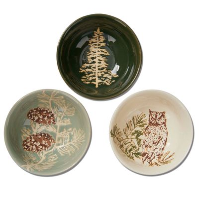 Wilde Pine Dip Bowls