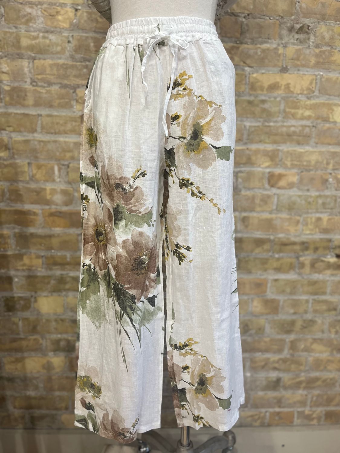 Flora's Graceful Pant White 