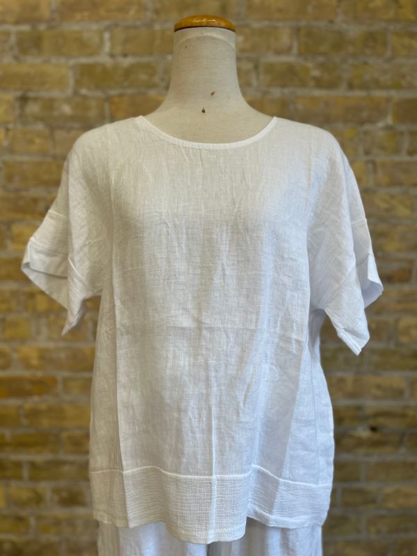 Airy Threads Top White 