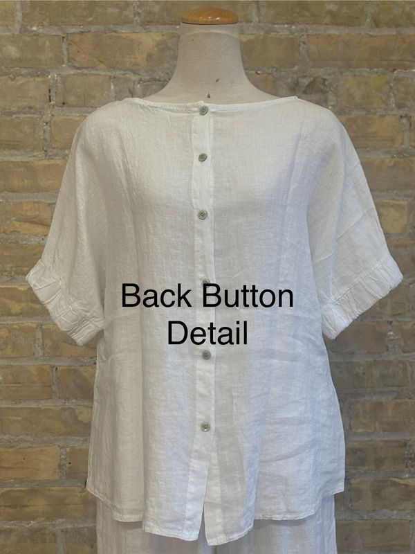 Maeve's Elastic Top White