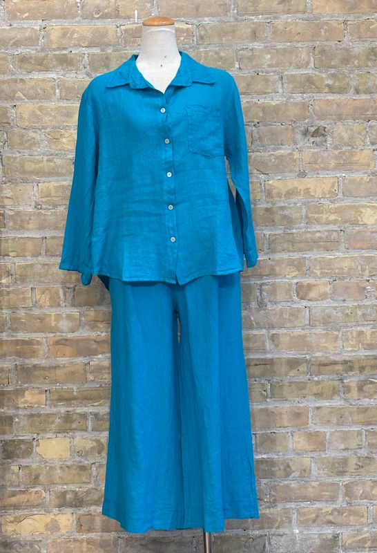 Celia's Pants Turquoise