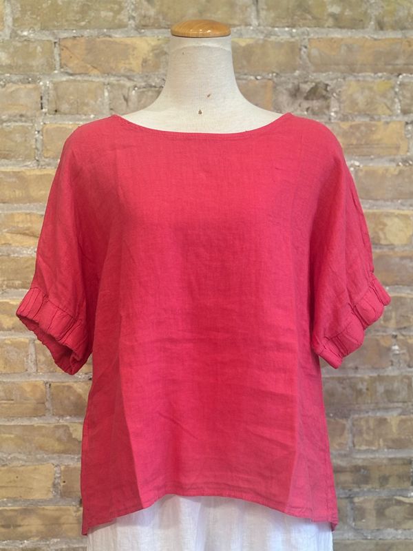 Maeve's Elastic Top Raspberry 