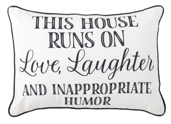 Love Humour Lumbar Pillow