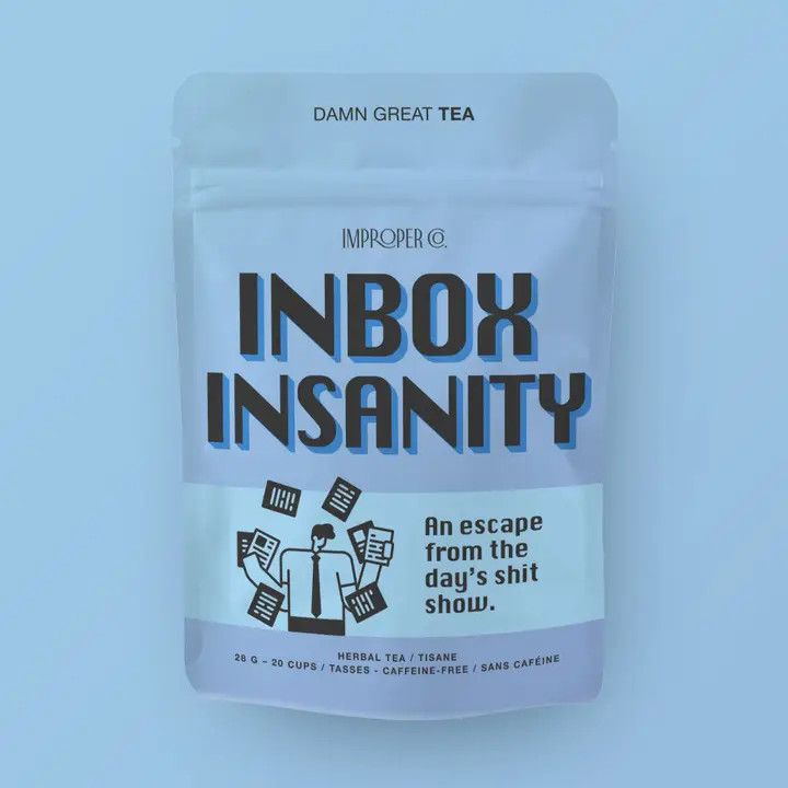 Herbal Tea Inbox Insanity Peppermint