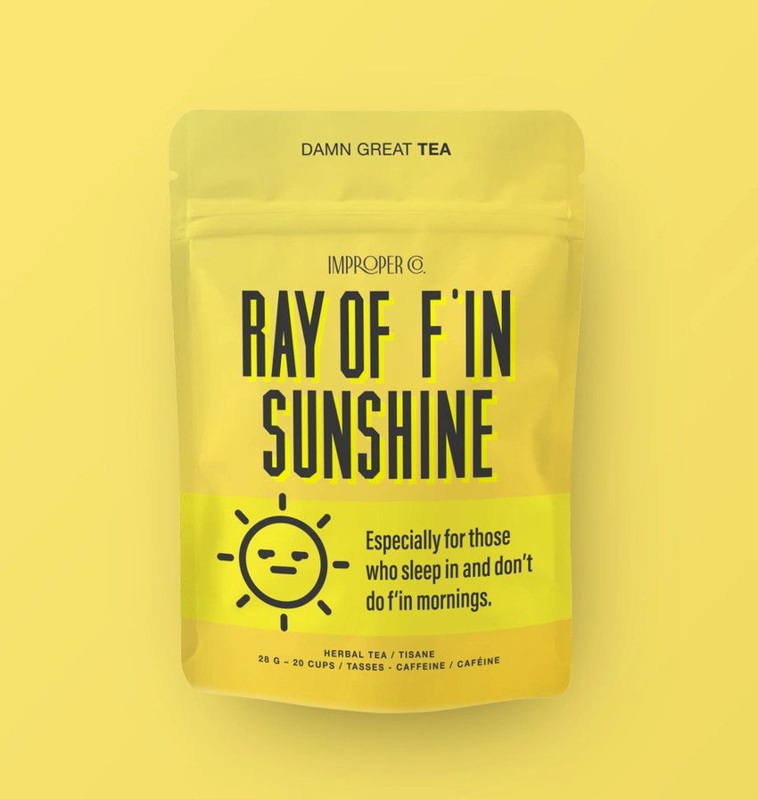 Herbal Tea Ray of F'in Sunshie