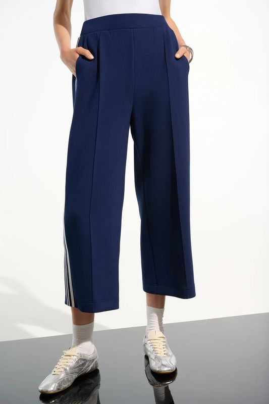 Striped Relaxed Trousers Style 261618 Indigo/Vanilla