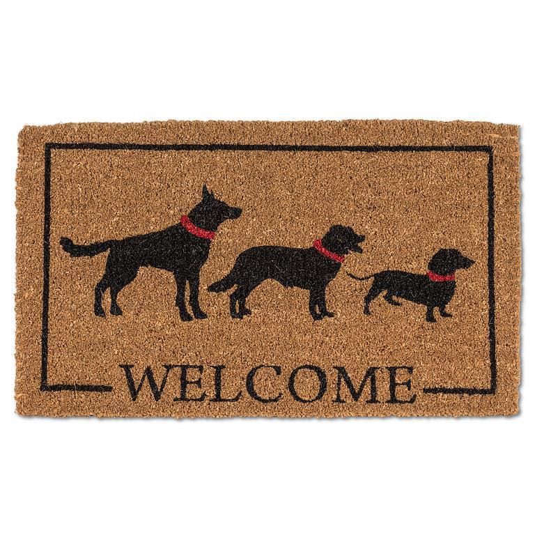 Dog Silhouette Doormat