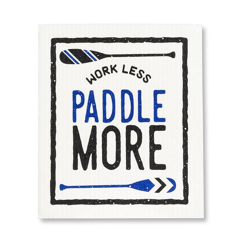 Paddle More Dishcloth