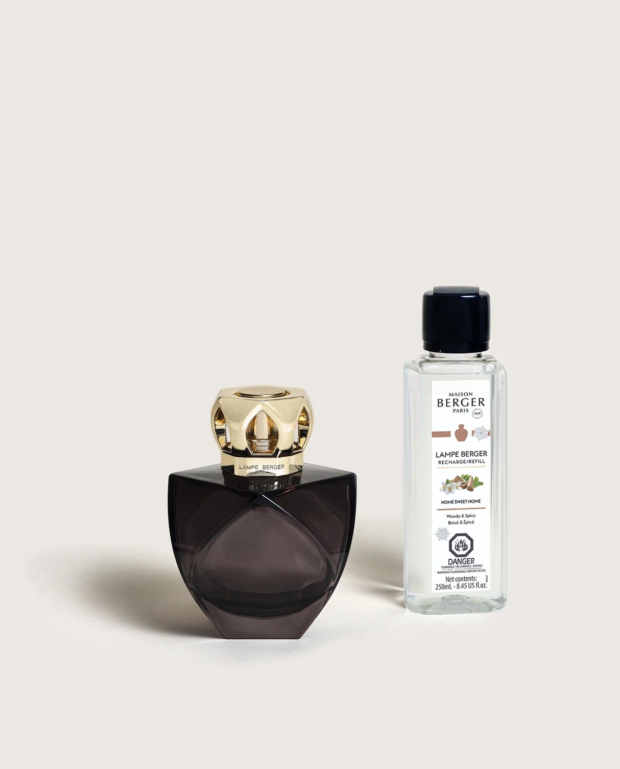 Eternity Lamp Black with Home Sweet Home