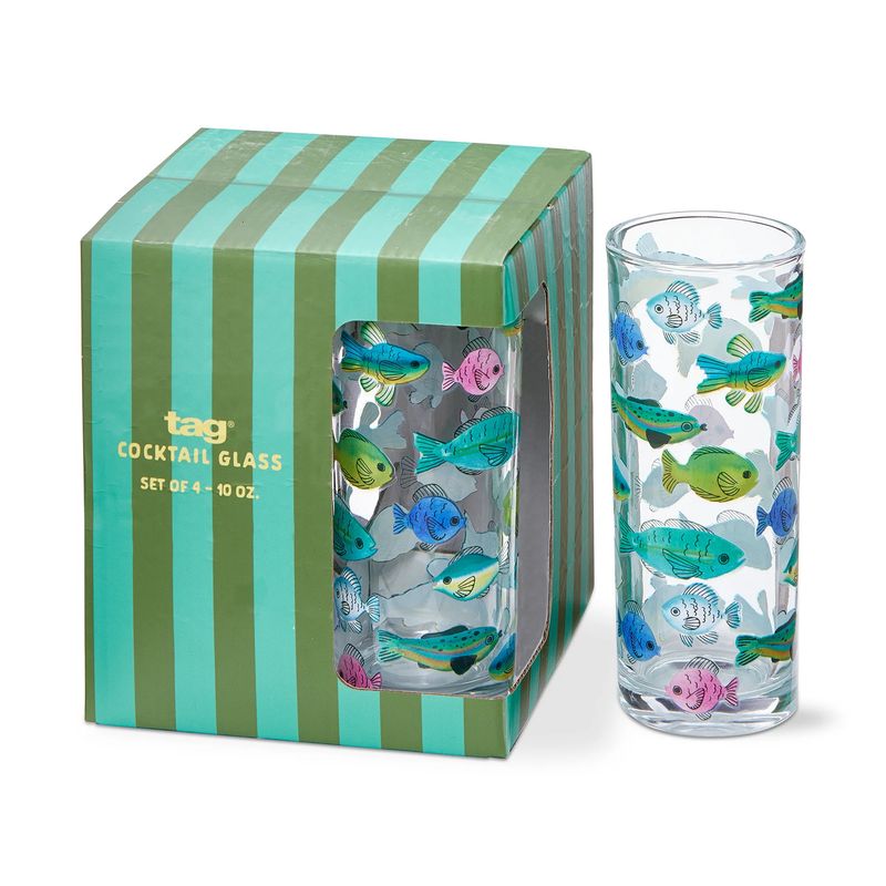 Make a Splash Set of 4 Drinks Glasses