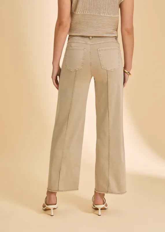 Olivia Wide Ankle Sand