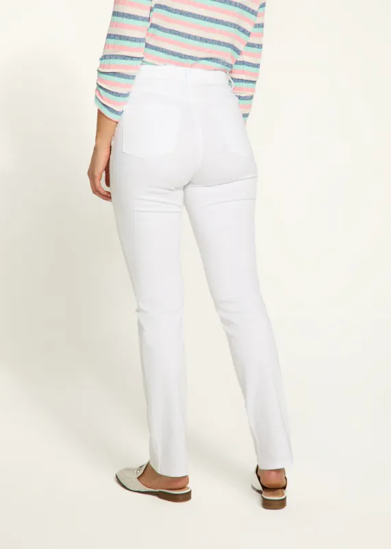 Suzanne Petite Straight Leg White