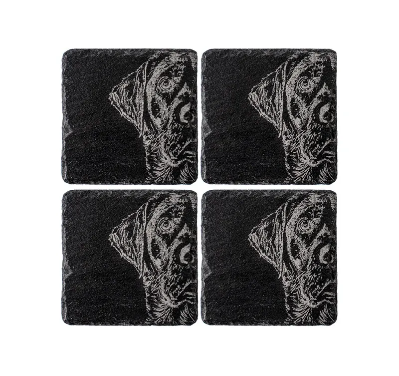 Slate Coasters Set of 4 Labrador