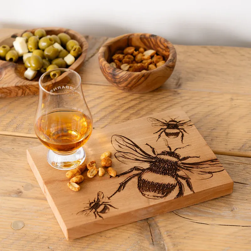 Bee Beech Serving Board