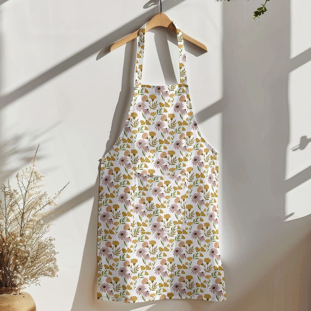 Moody Blossom Apron