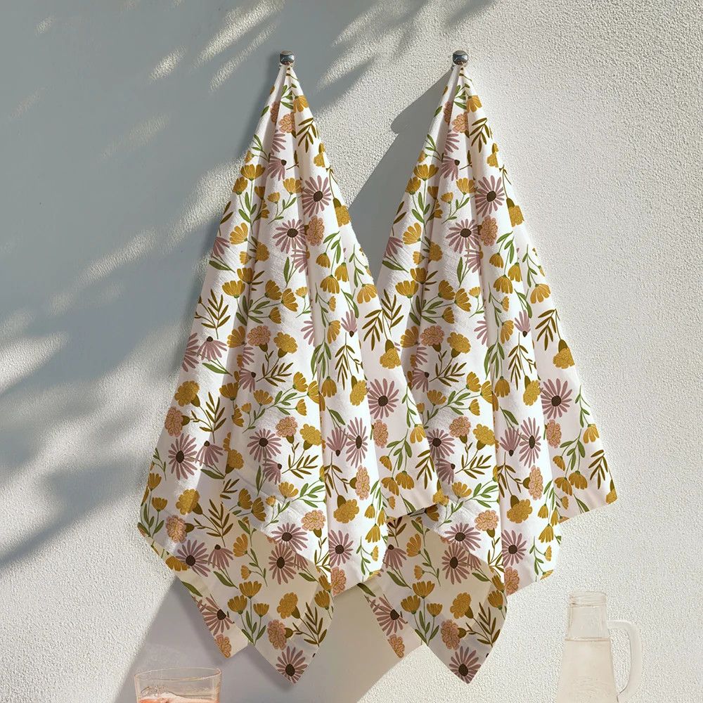 Moody Blossom Kitchen Towel