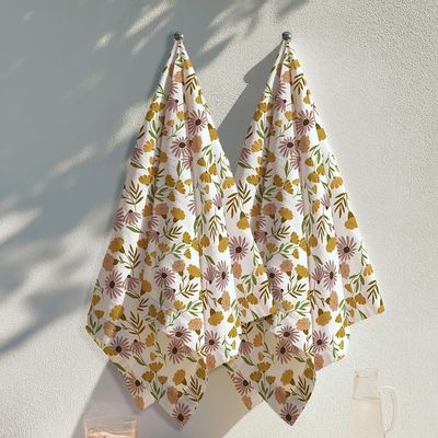 Moody Blossom Kitchen Towel