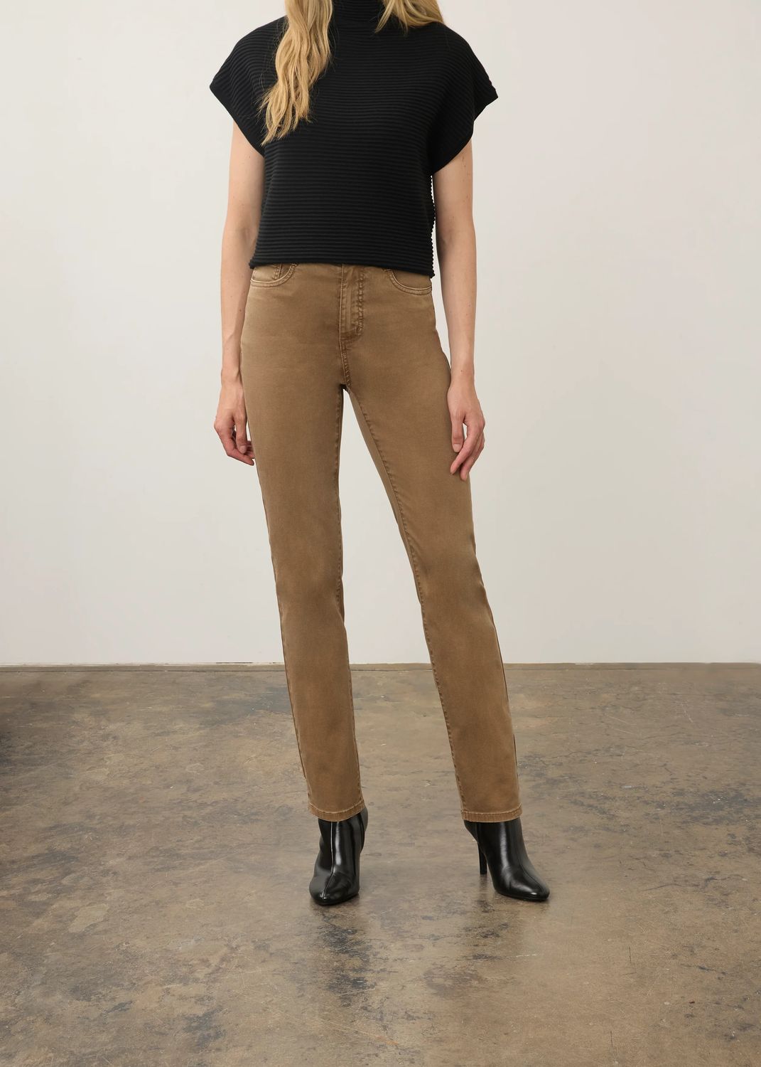 Suzanne Petite  Straight Leg  Maple