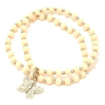 Double Strand Crystal Bracelet