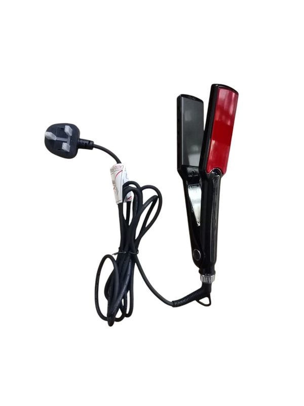 HOOPOE Digital Professional Titanium Flat Iron (Straighten. Curl. Flip. Style)