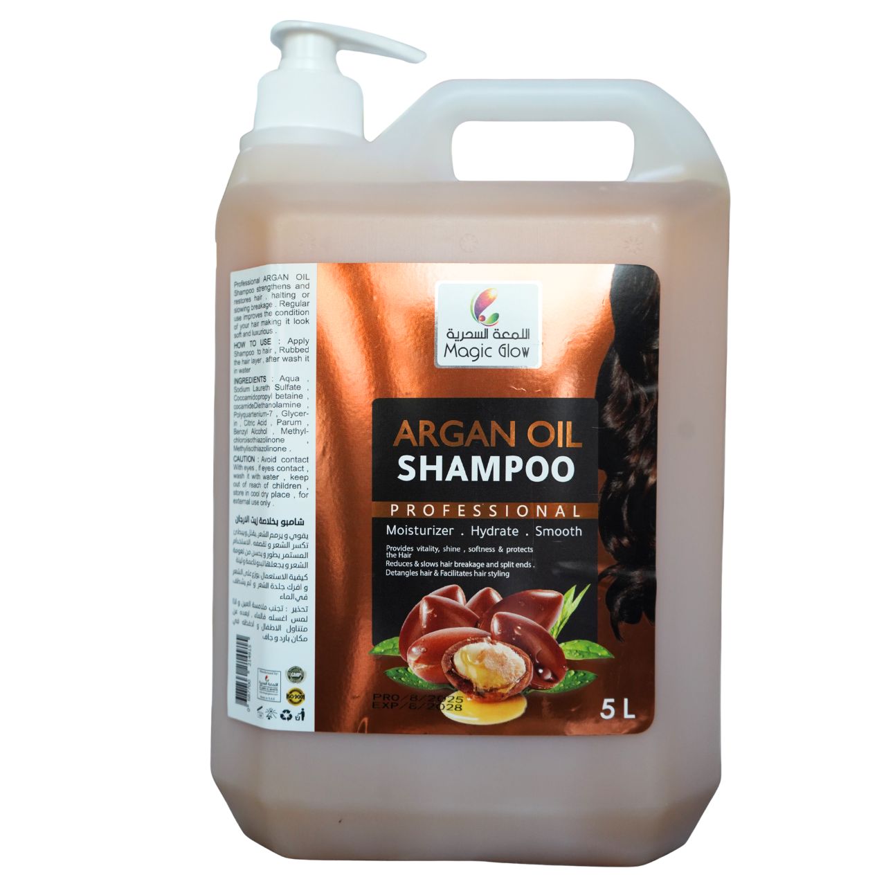 MAGIC GLOW - Professional Argan Oil Shampoo (5 L)