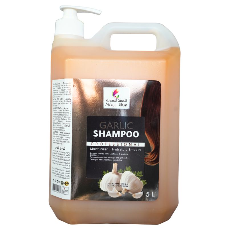MAGIC GLOW - Professional Garlic Shampoo (5 L) MAGIC GLOW - Professional Garlic Shampoo (5 L)