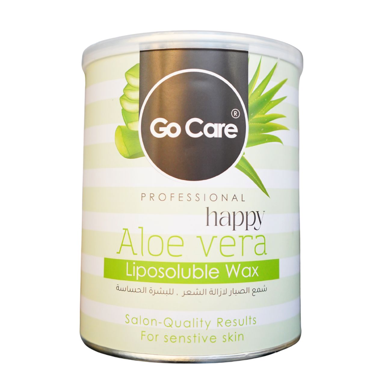 Go Care Professional Aloe Vera Liposoluble Wax, Salon-Quality, for Sensitive Skin .