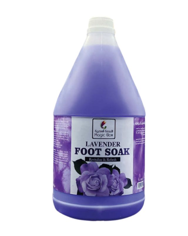 MAGIC GLOW LAVENDER FOOT SOAK 3.78L .