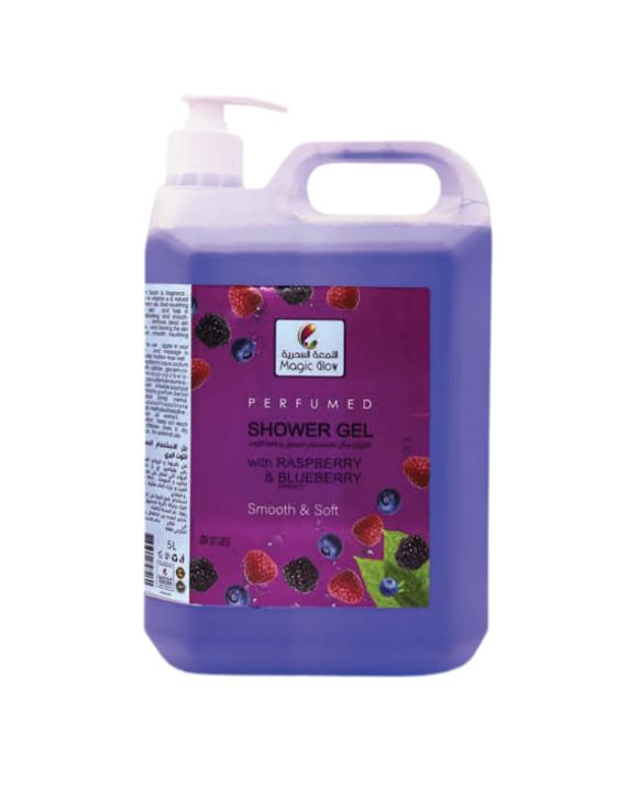 Magic Glow Silky Lilac Perfumed Shower Gel 5L .