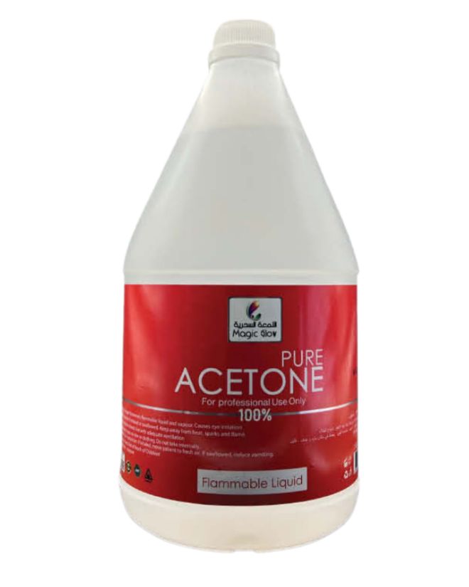 MAGIC GLOW PURE ACETONE 3.78L .