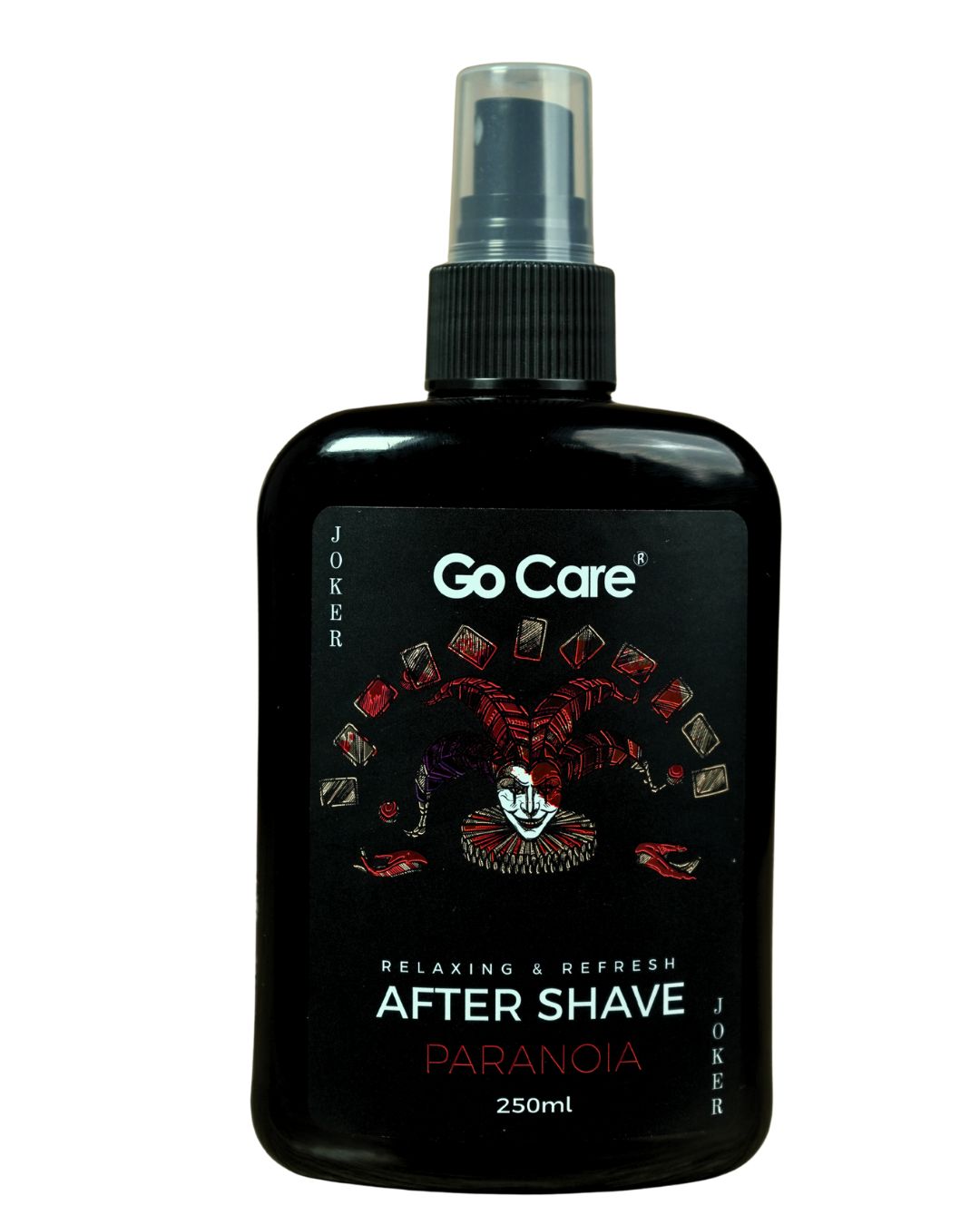 Go Care Relaxing & Refresh After Shave Spray, Paranoia, 250ml, Black