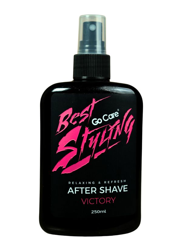 GO CARE - Best Styling Victory After Shave, Relaxing and Refreshing, 250ml, Black GO CARE - Best Styling Victory After Shave, Relaxing and Refreshing, 250ml, Black