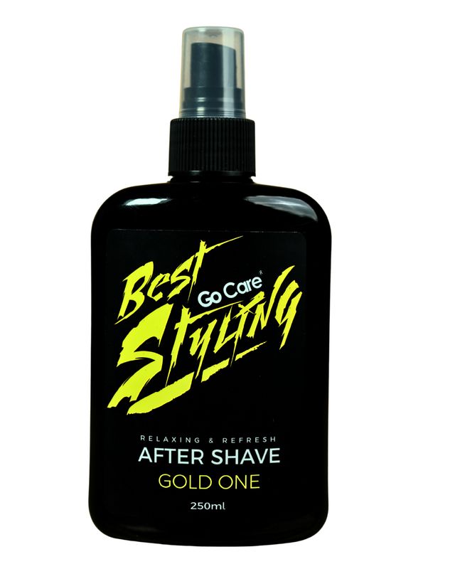 GO CARE - Best Styling Gold One After Shave, Relaxing & Refreshing, 250ml GO CARE - Best Styling Gold One After Shave, Relaxing & Refreshing, 250ml