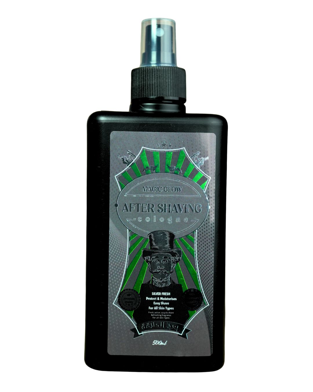 Magic Glow After Shaving Cologne, Silver Fresh, 500ml